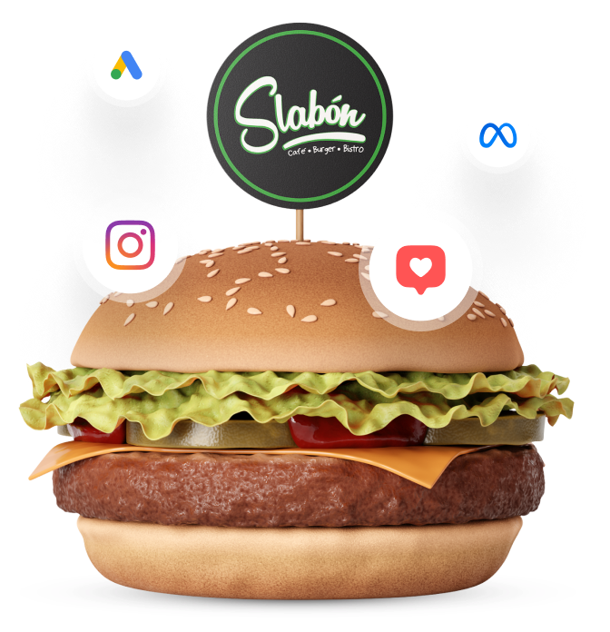 Slabon marketing alimentos restaurants - Mercadearte